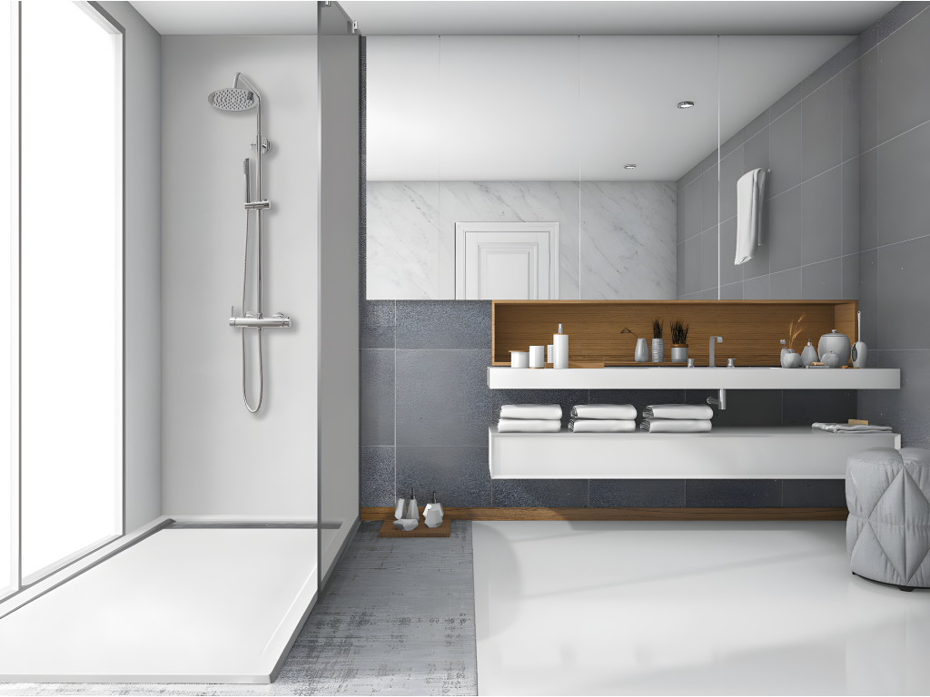 Mobili per la casa in ferro bianco, 70 x 135 cm