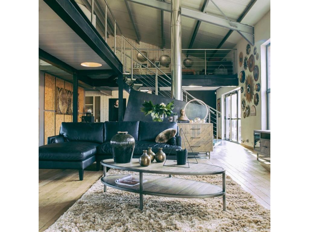 Tavolino da caffè marrone