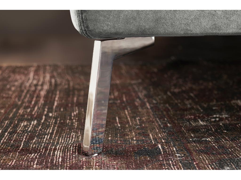 Struttura del letto in velluto