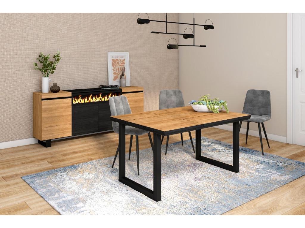 Tavolo da pranzo nero