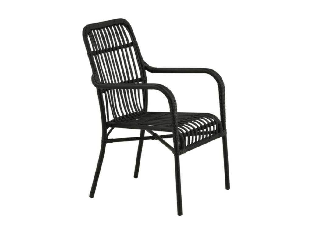 Chaise longue nera
