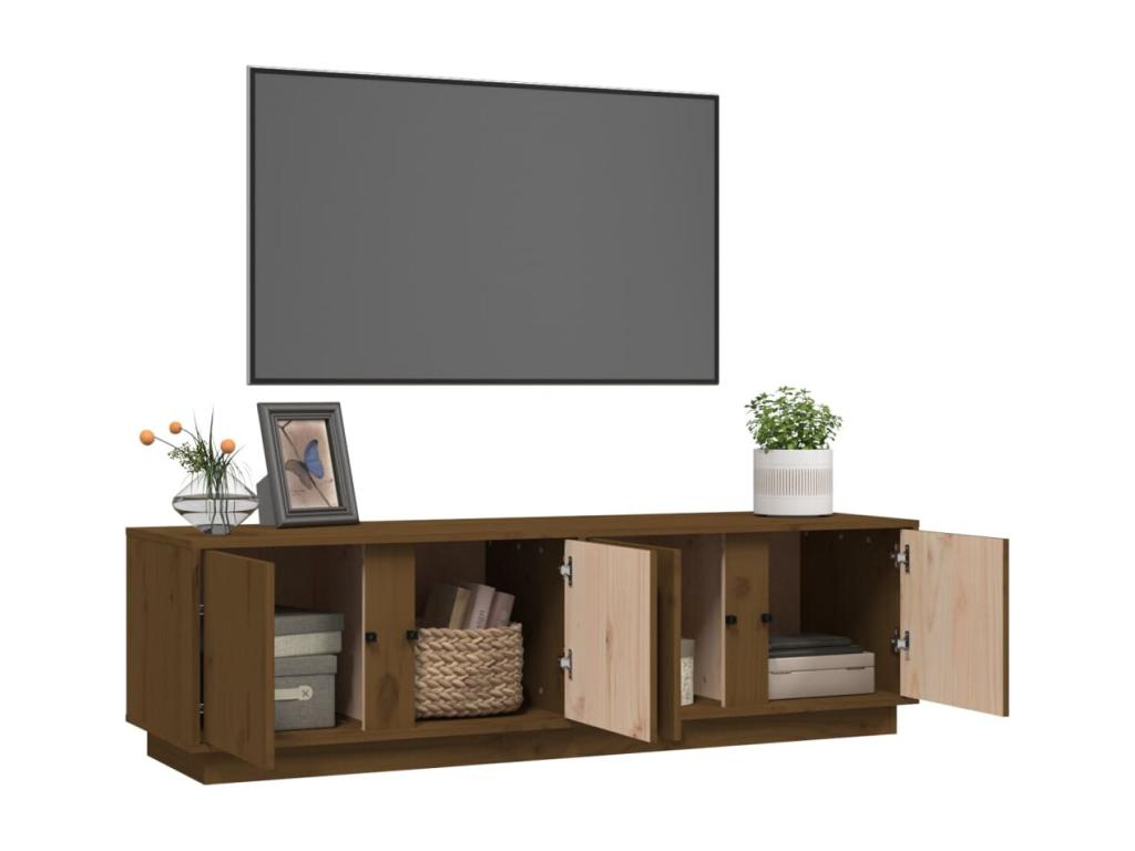 Mobile TV marrone, 140 x 40 x 40 cm