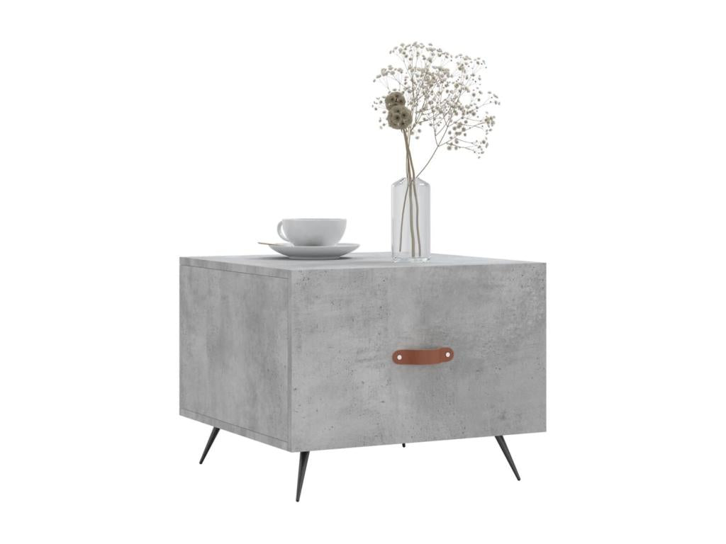 Mobili per la casa in legno ingegnerizzato grigio, 50 x 50 x 40 cm