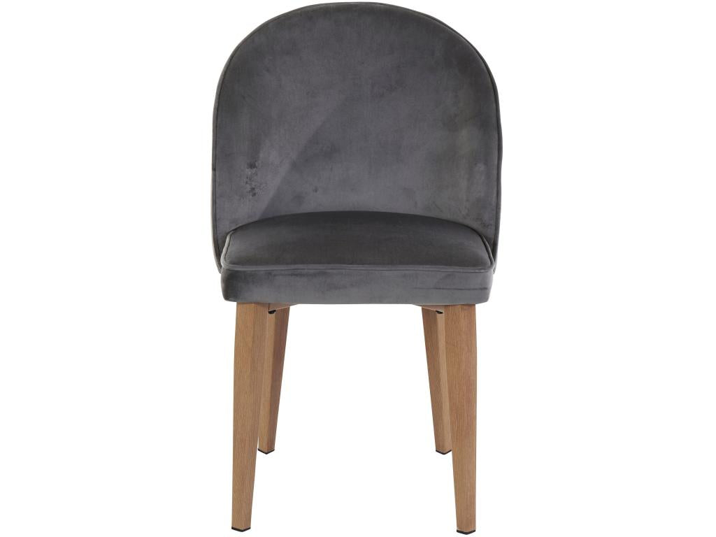 sedia da pranzo grigia