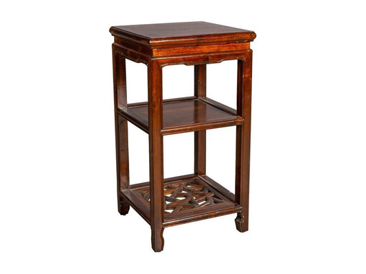 Tavolo in metallo marrone