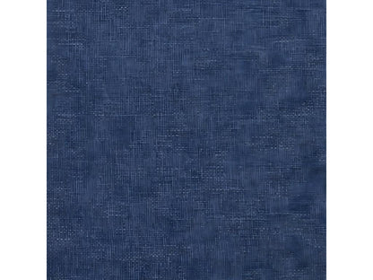 Struttura letto in tessuto blu, 203 x 16 x 118 cm