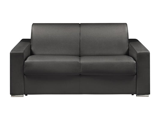 Divano letto convertibile nero in memory foam