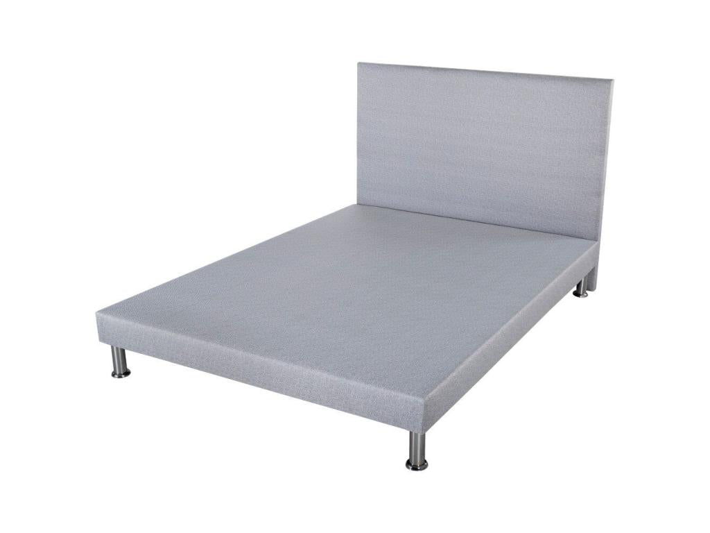 Mobili per la casa in legno massello grigio, 140 x 190 cm