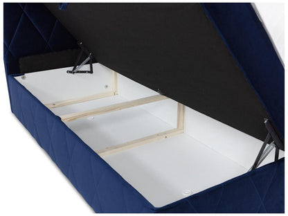 Struttura letto blu, 140 x 200 cm