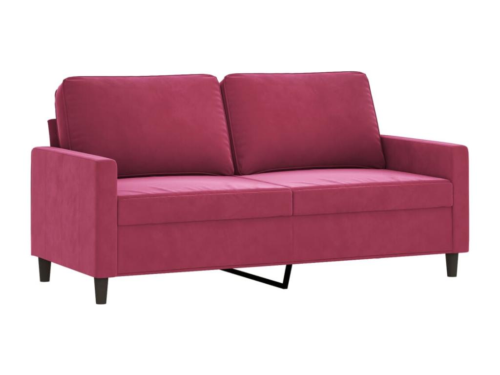 Mobili per la casa in velluto rosso