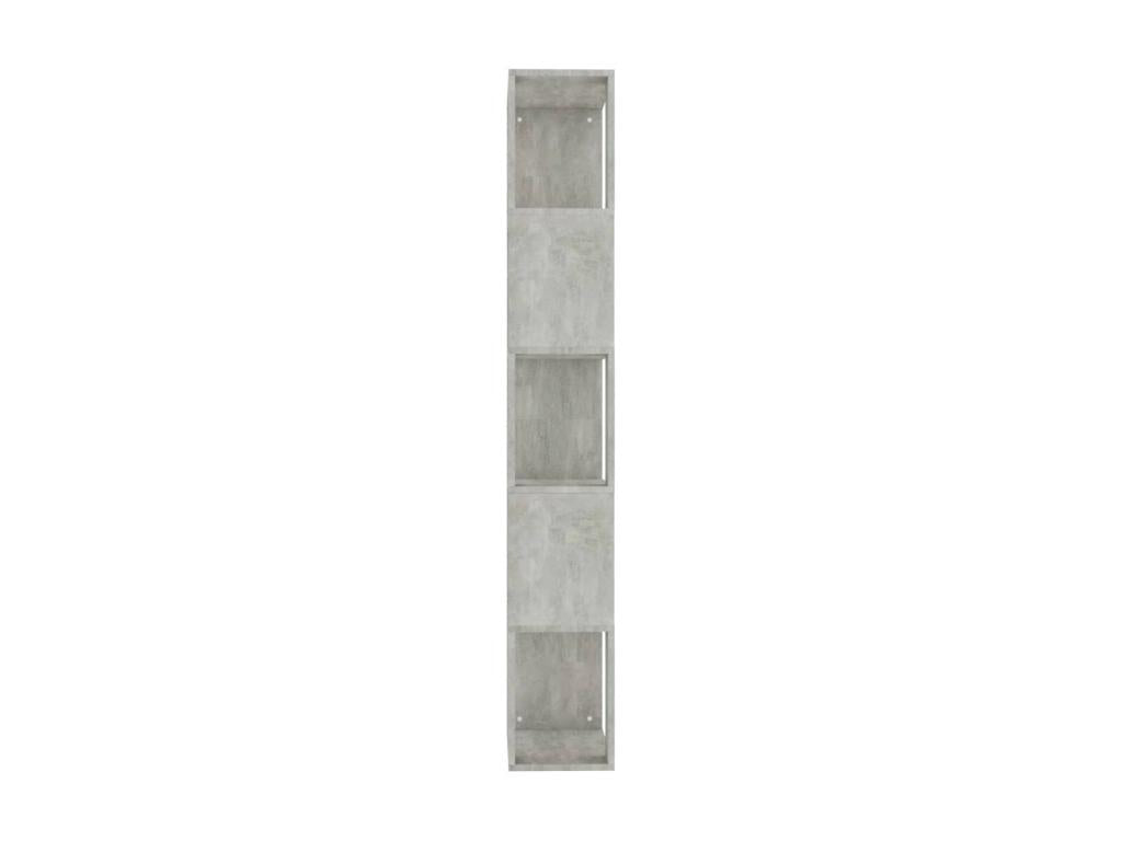 Libreria grigia, 45 x 24 x 159 cm