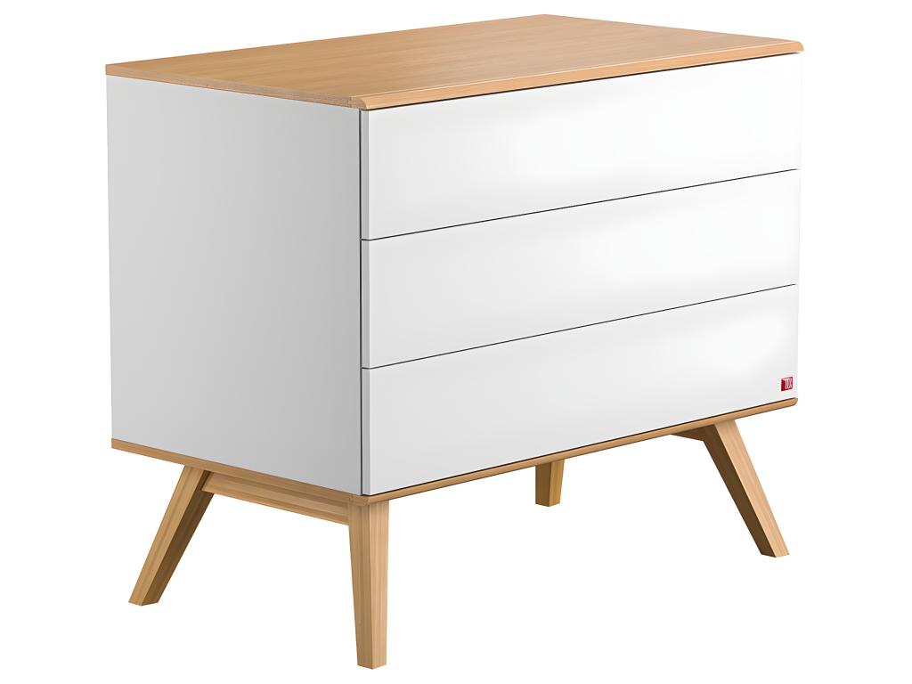 Struttura del letto bianca