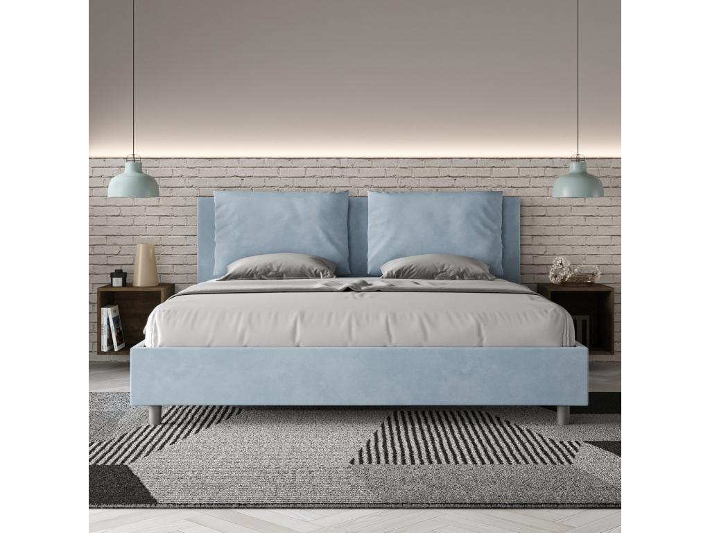 Struttura letto blu, 180 x 200 cm