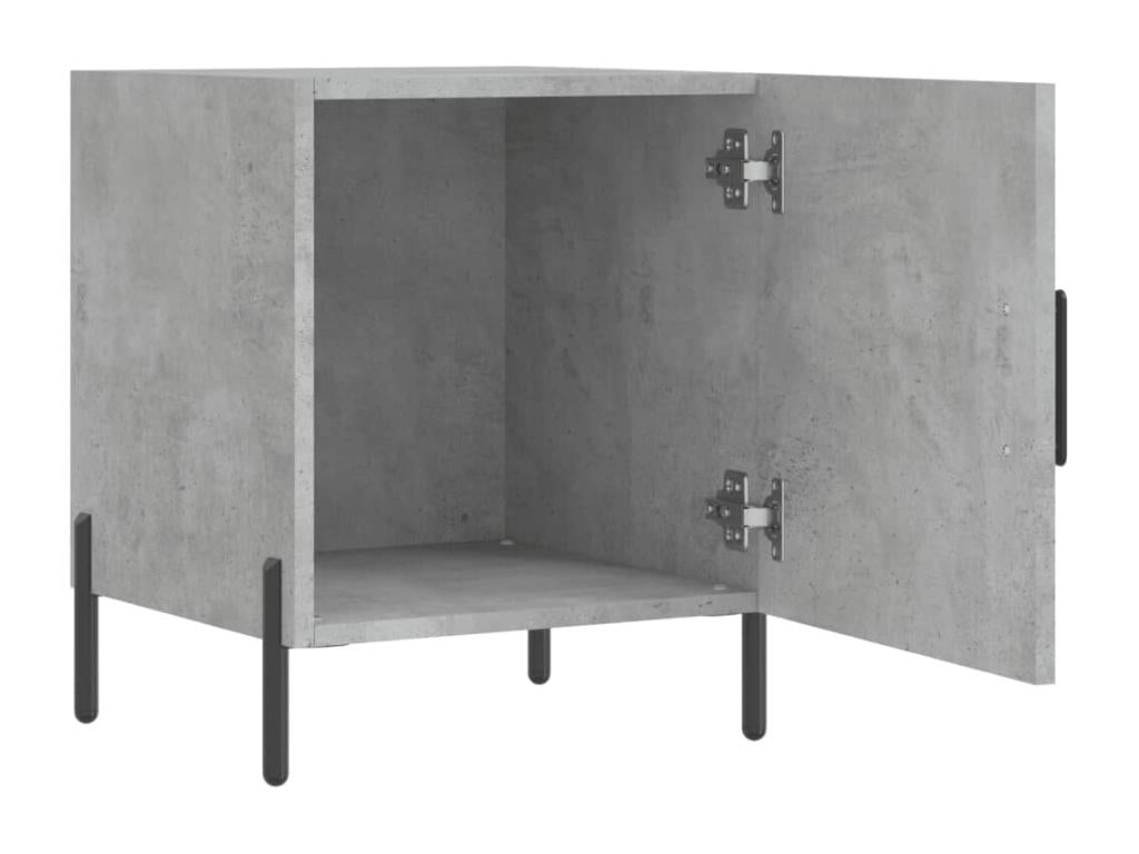 Mobili per la casa in legno ingegnerizzato grigio, 40 x 40 x 50 cm