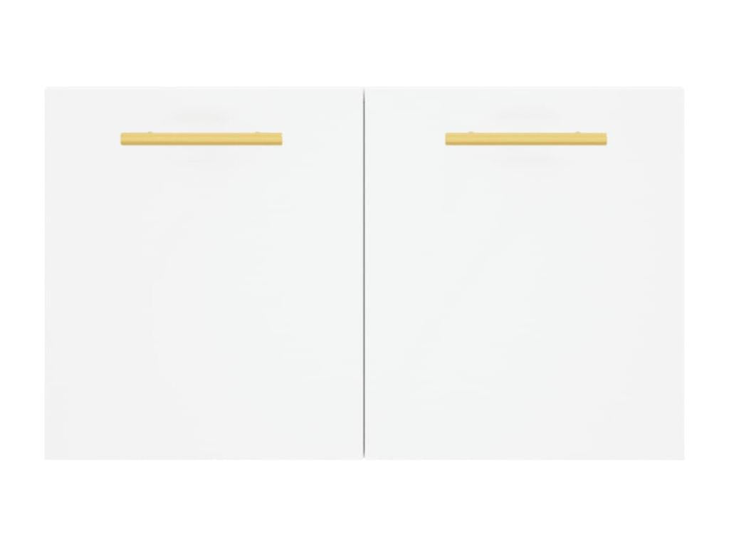 Armadio in legno ingegnerizzato bianco, 60 x 36,5 x 35 cm