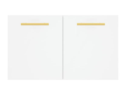 Armadio in legno ingegnerizzato bianco, 60 x 36,5 x 35 cm