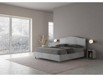 Struttura letto grigia, 160 x 200 cm