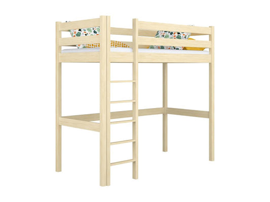 Struttura letto gialla, 90 x 200 cm