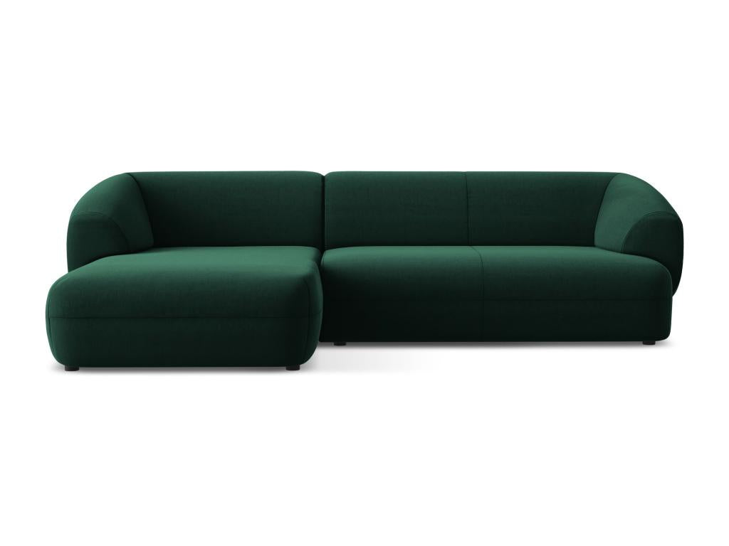 Divano in velluto verde