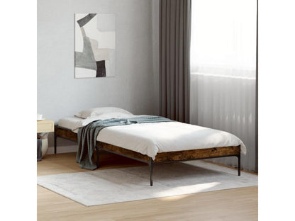 Struttura letto in legno ingegnerizzato marrone, 90 x 200 cm