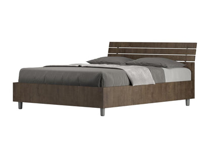 Struttura letto marrone, 140 x 190 cm