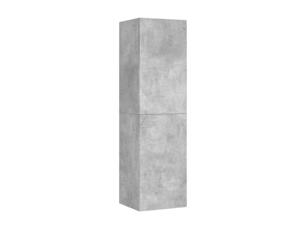 Mobile TV grigio, 30,5 x 30 x 110 cm