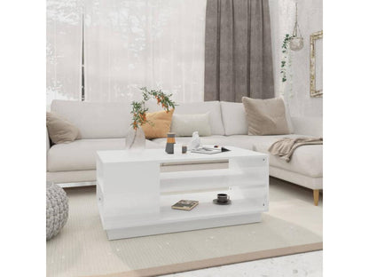 Tavolino da caffè bianco, 102 x 55 x 43 cm