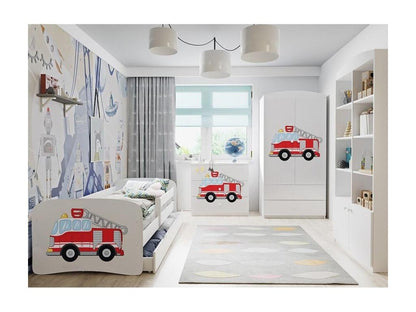 Struttura letto bianca, 80 x 160 cm