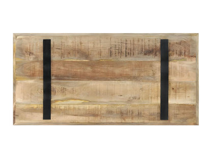 Tavolo da pranzo marrone, 120 x 60 x 76 cm