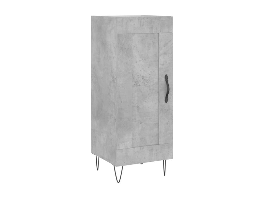 Credenza in legno ingegnerizzato grigio, 34,5 x 34 x 90 cm