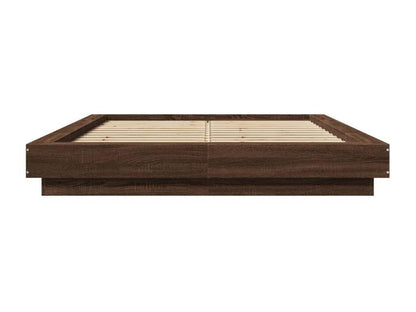 Struttura letto in legno ingegnerizzato marrone, 140 x 190 cm