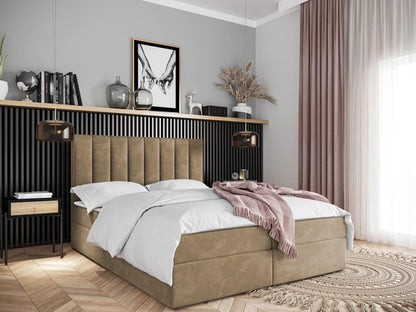 Struttura letto beige, 180 x 200 cm