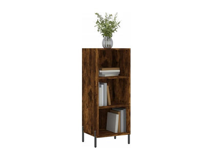 Credenza in legno ingegnerizzato marrone, 34,5 x 32,5 x 90 cm