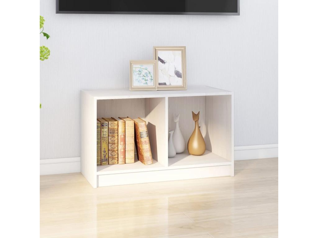 Mobile TV bianco, 70 x 33 x 42 cm
