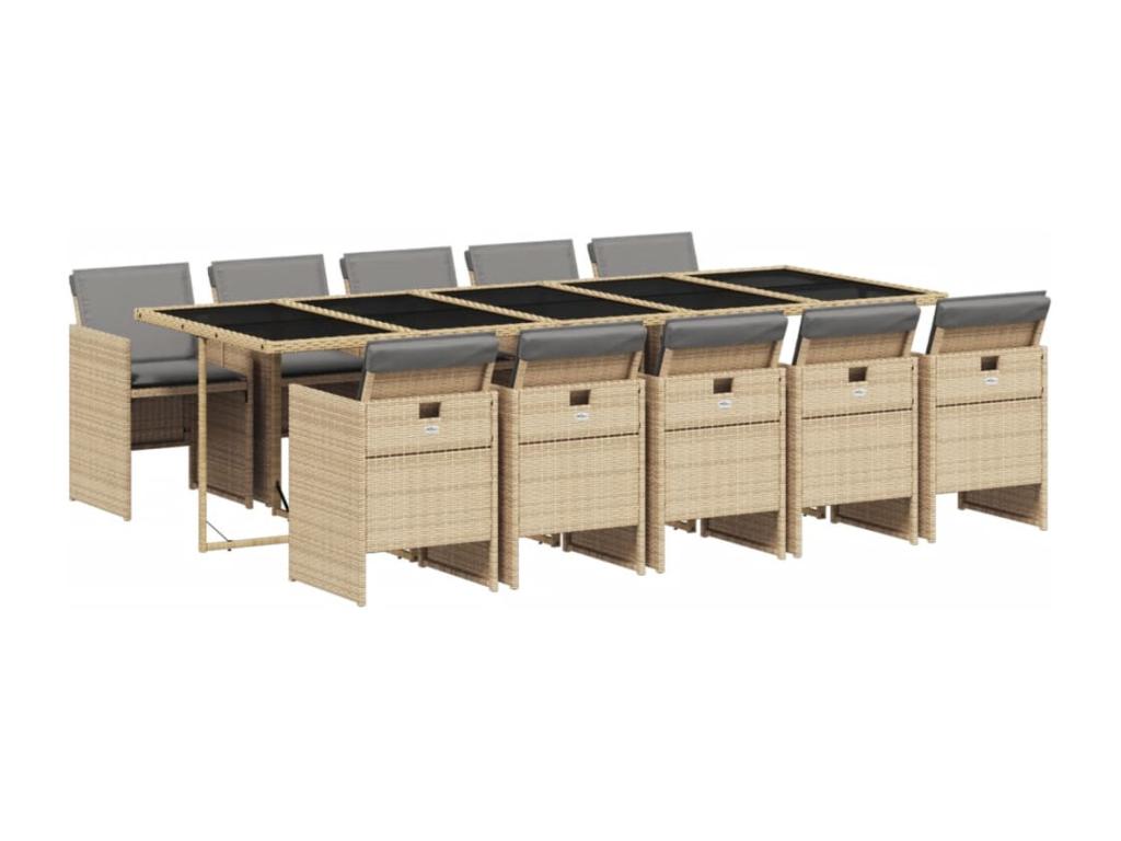 Set di mobili da esterno beige