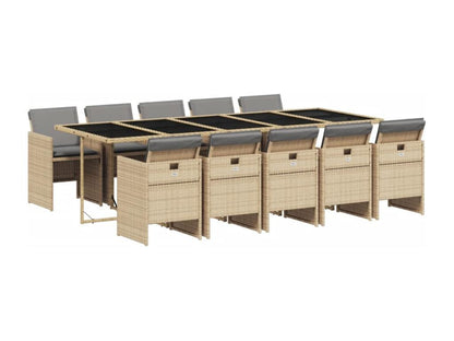 Set di mobili da esterno beige