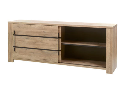 Credenza marrone a 2 ante