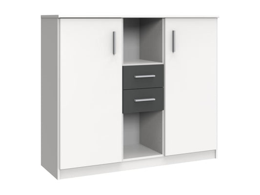 Credenza bianca con contenitore
