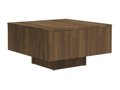 Tavolino da caffè in legno ingegnerizzato marrone, 60 x 60 x 31,5 cm