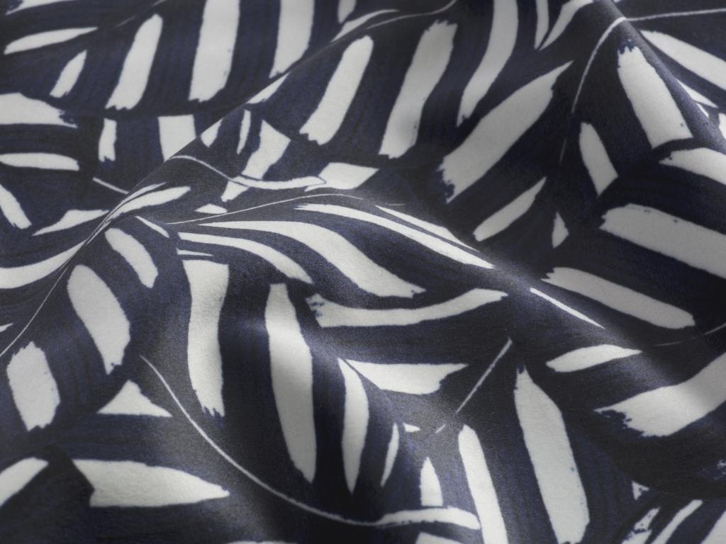 Struttura letto in velluto blu navy, 140 x 8 x 120 cm