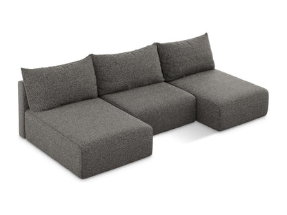 Divano letto trasformabile in tessuto Loop