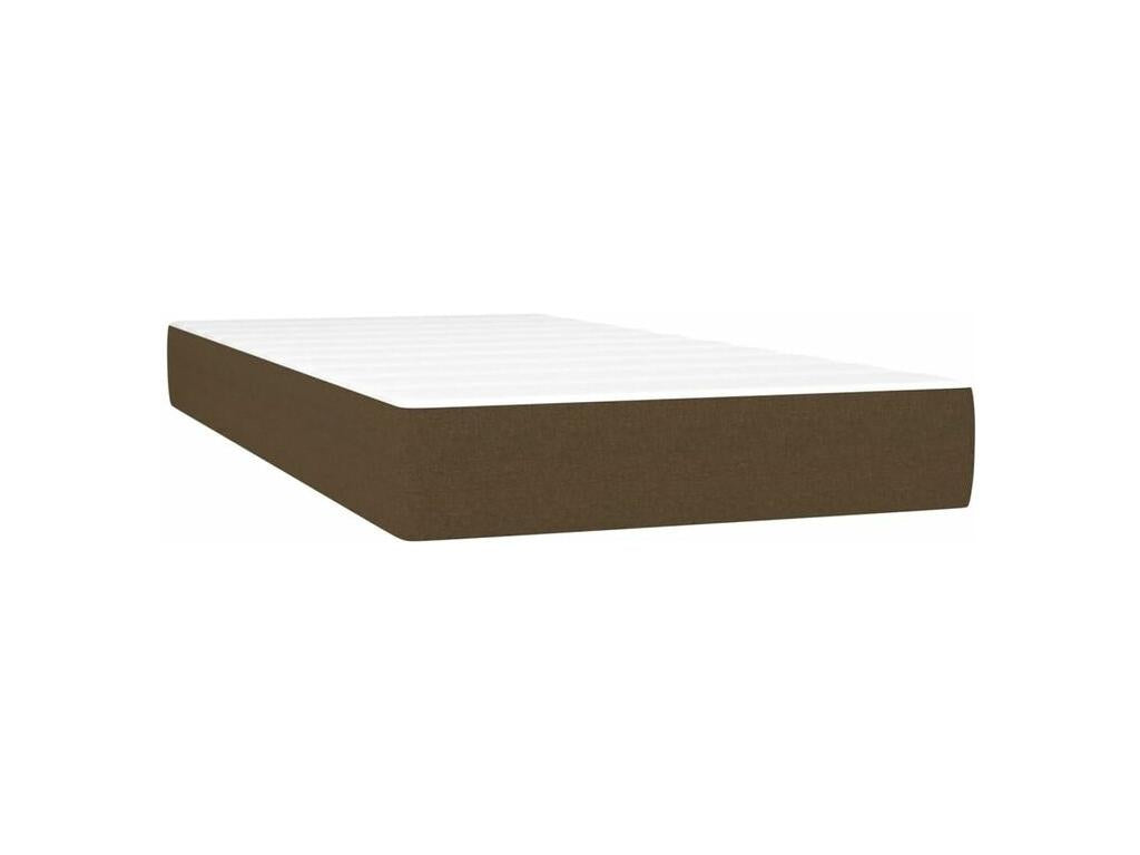 Struttura letto in tessuto bianco, 80 x 200 cm