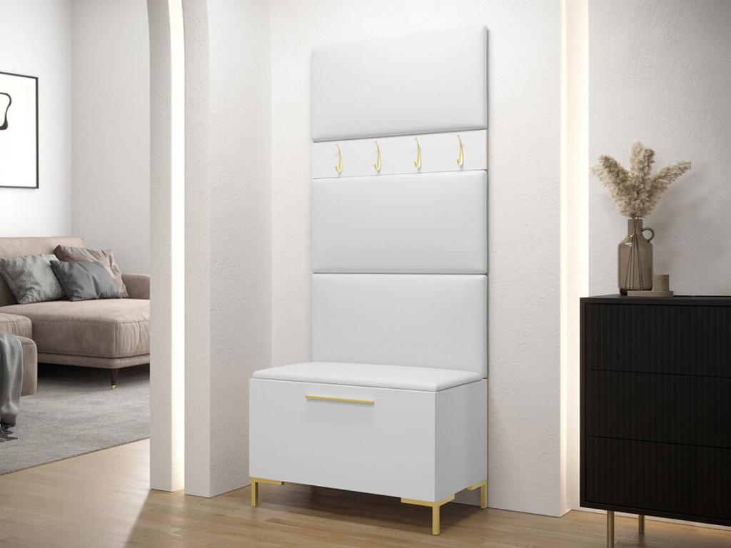 Mobili per la casa bianchi, 196 x 84 x 46 cm