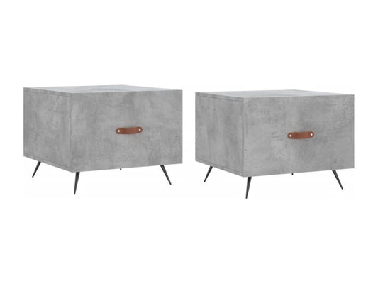 Mobili per la casa in legno ingegnerizzato grigio, 50 x 50 x 40 cm