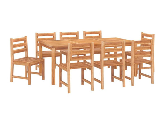 Set di mobili da esterno marroni