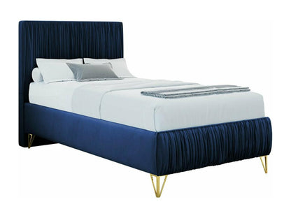 Struttura letto blu, 80 x 209 x 120 cm