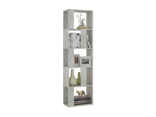 Libreria grigia, 45 x 24 x 159 cm