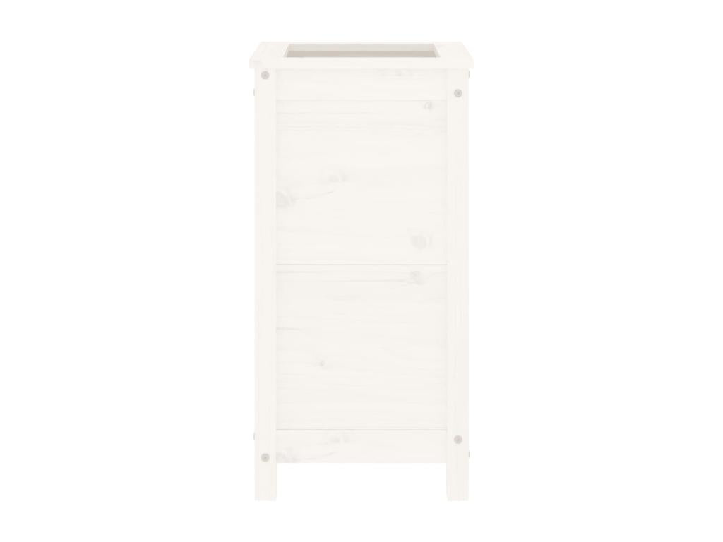 Mobili per la casa in legno massello bianco, 40 x 40 x 78 cm