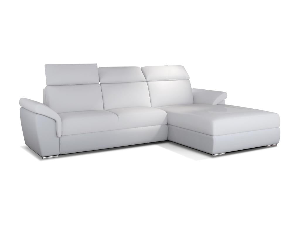 Divano letto bianco convertibile