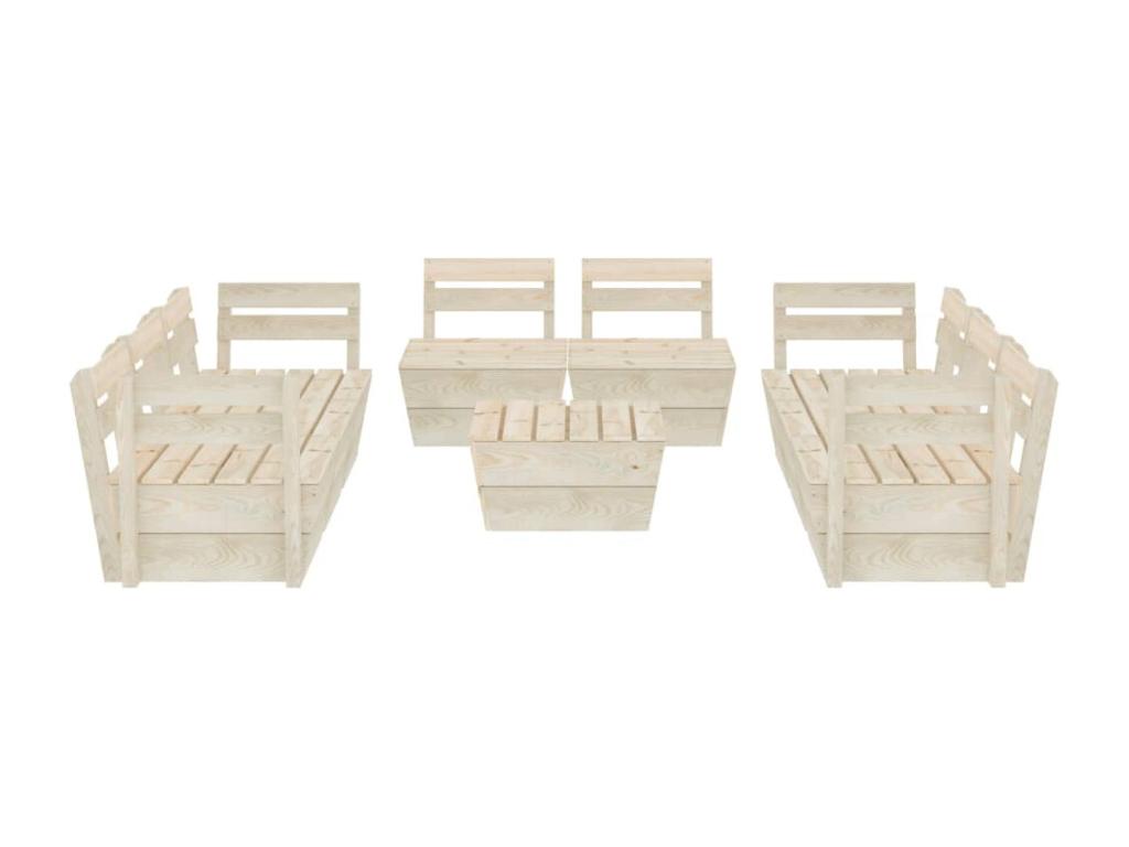 Set di mobili da esterno beige
